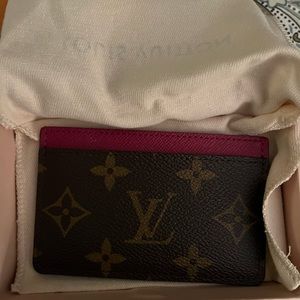 Authentic Louis Vuitton card/ID holder